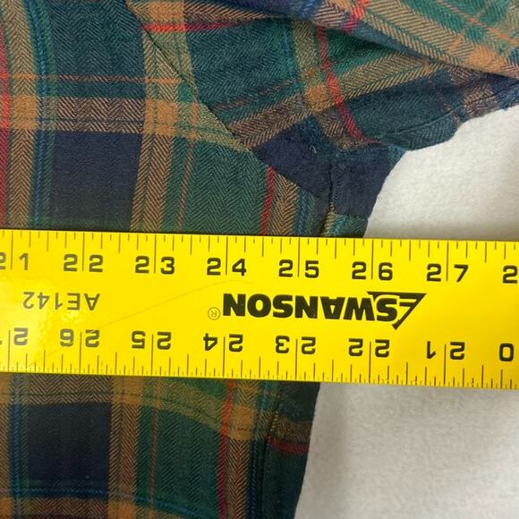 Sir Pendleton Wool Button Up Shirt Size 2XL Long Sleeve Green Plaid - Picture 5 of 6